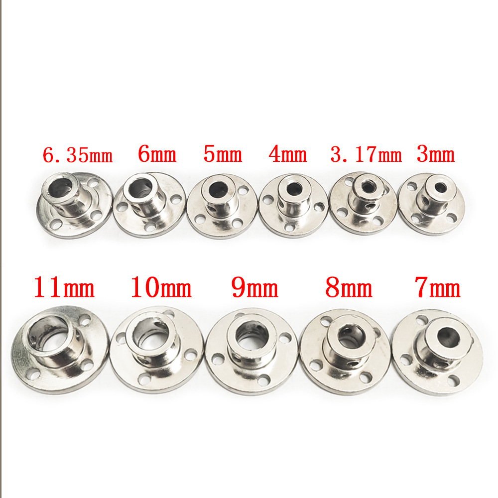 Flange Coupling, Universal Rigid Coupling, Flange Type, 8mm DIY Metal Coupling, Flange Adapter