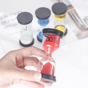 Creative glass hourglass timer children's ornaments online popular ins wind birthday holiday gifts wholesale factory direct sales