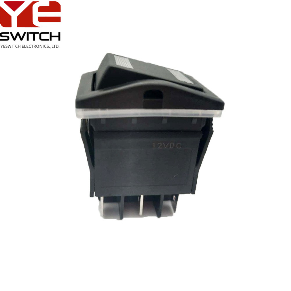 房车IP67双色灯防水船型翘板开关越野车沙滩车Rocker Switch