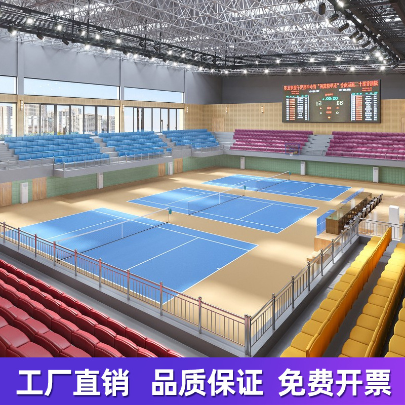 PVCスポーツフロアマット バスケットボール 卓球 バドミントン テニス ピックルボールコート ダンススタジオ ジム用フロアマット|undefined