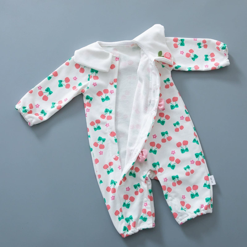 Children's demi-season bodysuit girl's for princess for new born, long-sleeve, western style