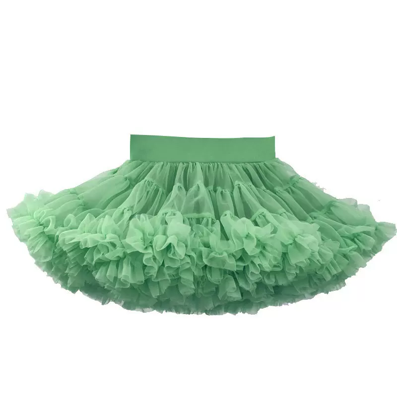 可定制二代女童tutu裙欧美ins风蓬蓬裙儿童半身裙可爱公主网纱裙
