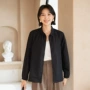 宽松新款春秋翻领短外套