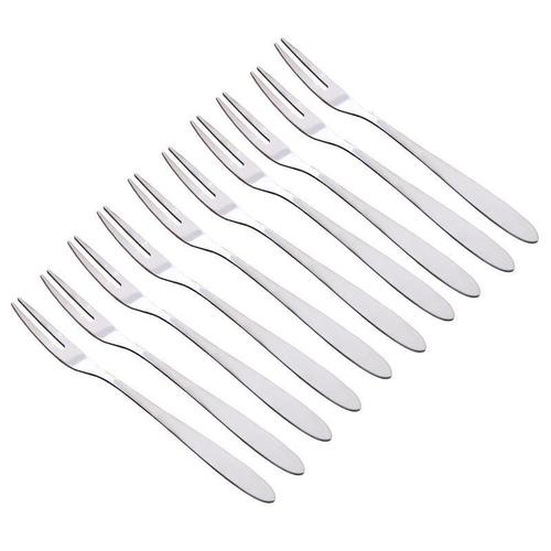 Household ice cream fork fruit fork stainless steel cake fork mooncake knife fork mooncake fork fruit pick