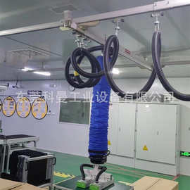 龙门式气管吸吊机吸电池纸箱搬运真空上料机铝合金KBK导轨吊具