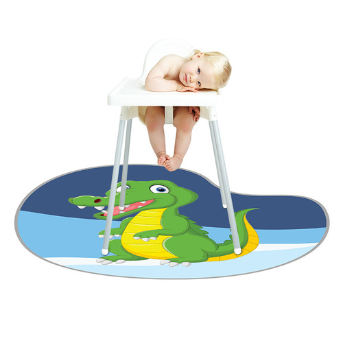 Baby crawling mat thick baby anti-slip cartoon outing portable home crawling mat children's floor mat anti-dirty mat