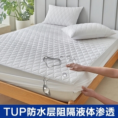 防水床笠隔尿隔脏亲肤床垫保护罩防尘全包床单套夹棉加厚床笠