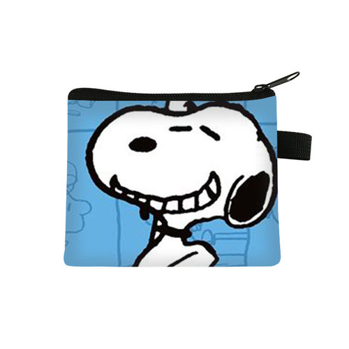 Spring Style Snoopy Zero Wallet for Students, Cute and High-End, Instagram Style Card Holder, Beautiful and Instagram Compliant Bag, Cross-Border