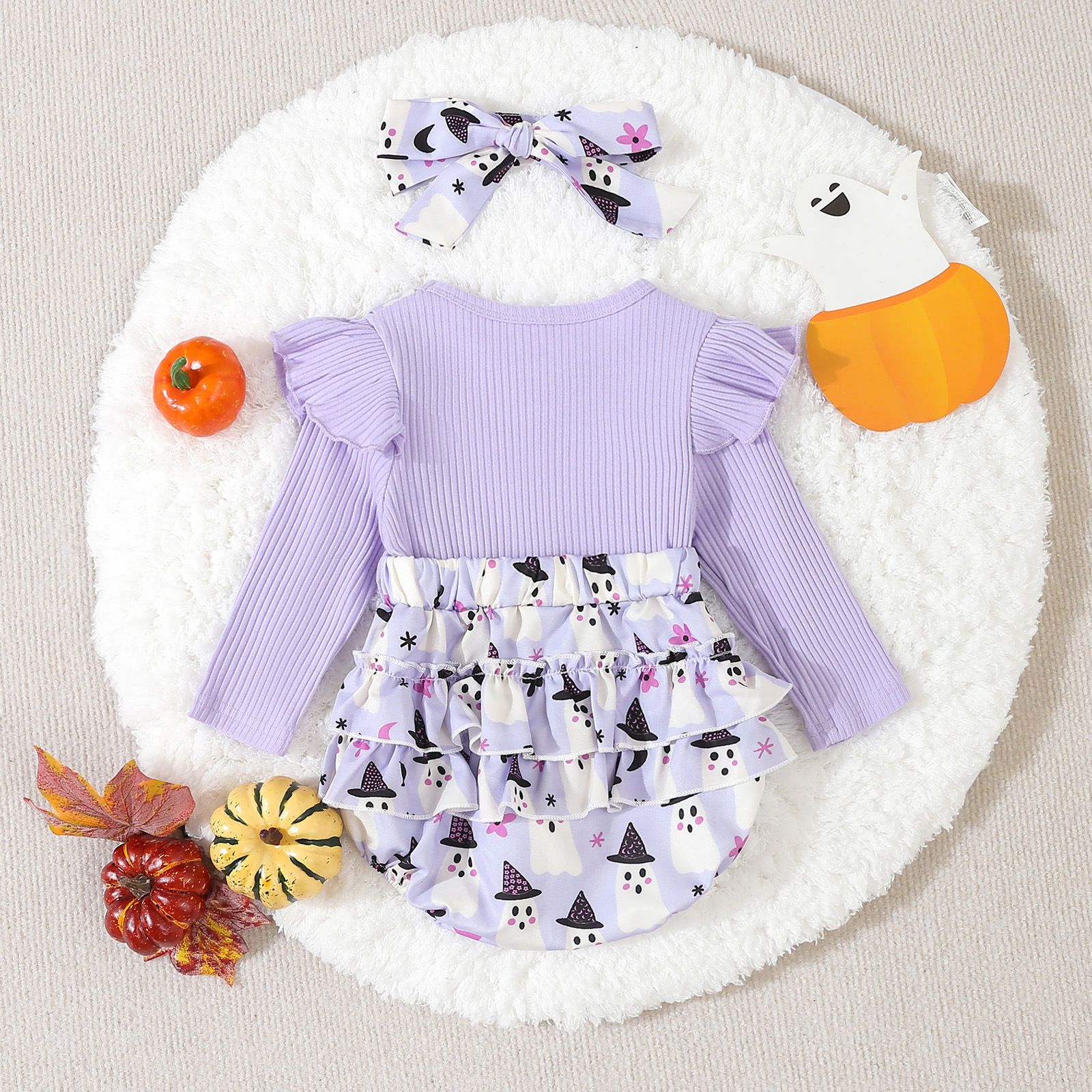 Abbigliamento per bambini, vestiti lunghi da arrampicata alla moda per neonati e bambini piccoli, set per neonati di Halloween_voghion.com