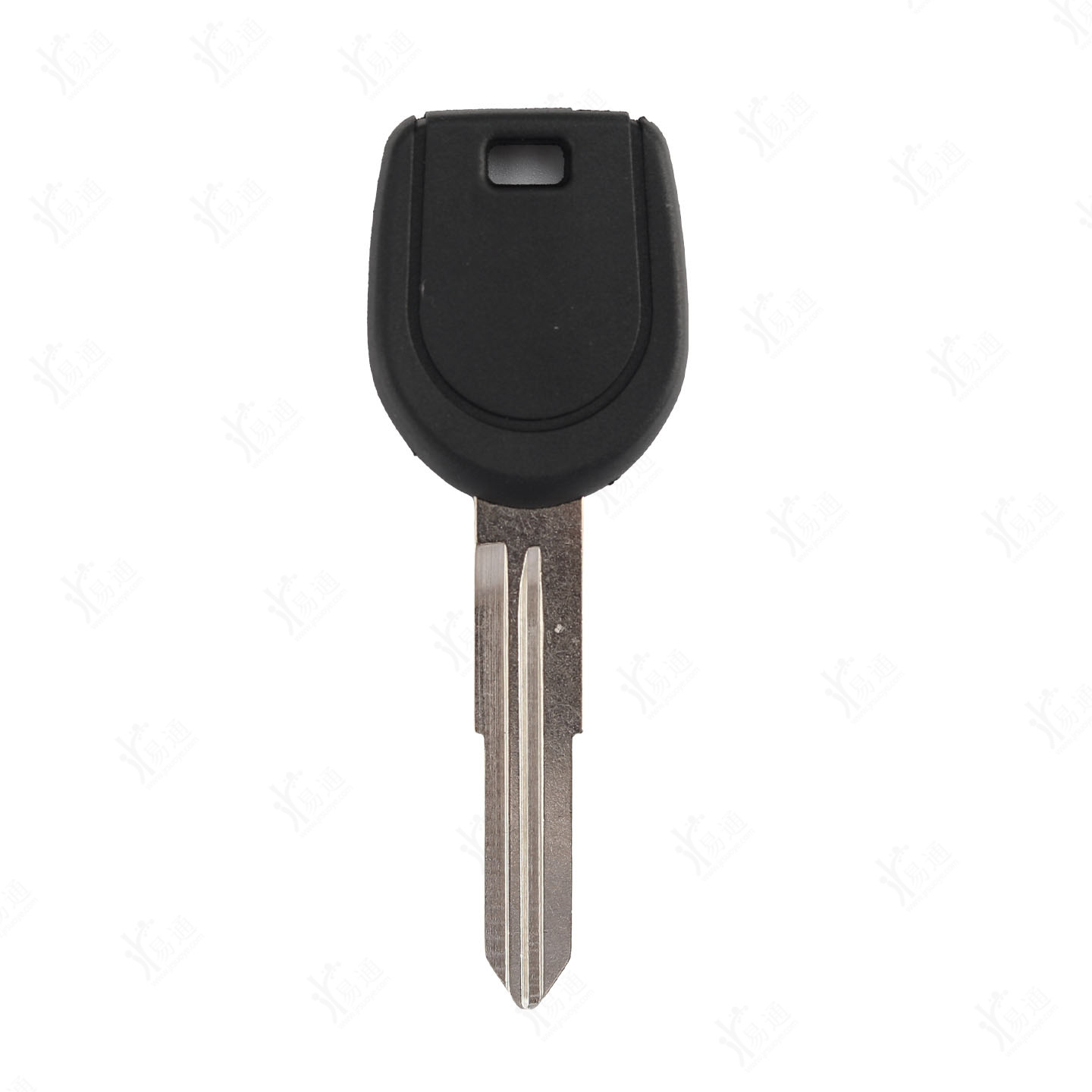 Y Mitsubishi secondary key shell, right slot, suitable for car keys with removable chip slot and rubber handle