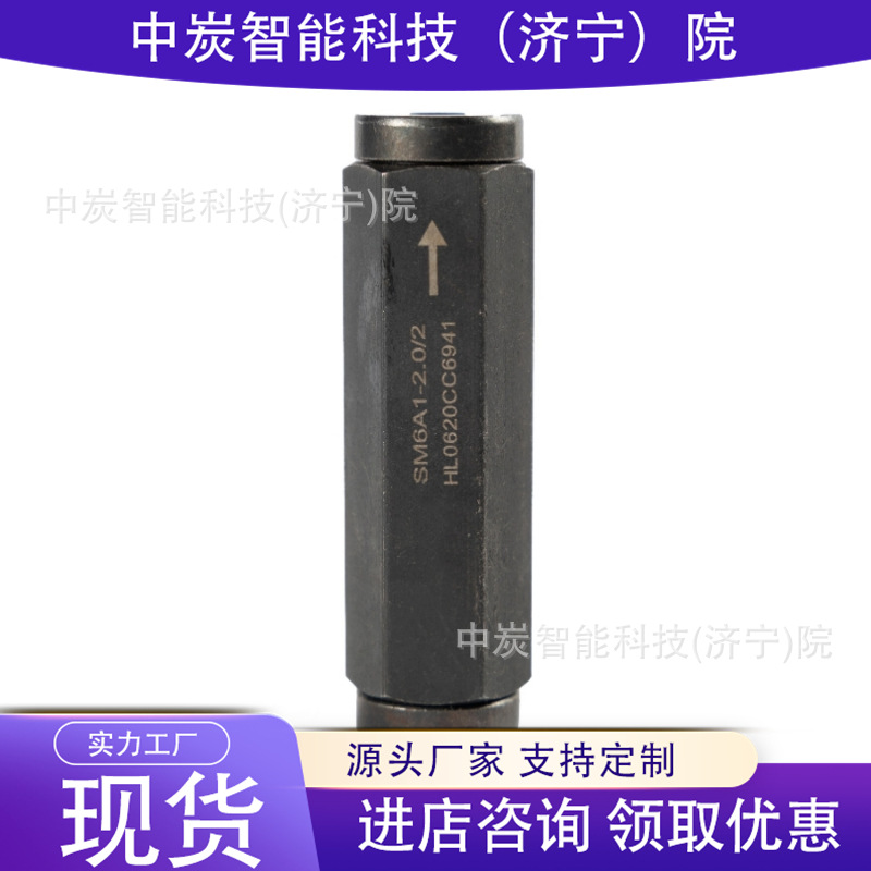双保护单向阀 双层保护锁油 自带导槽 SM6A1-2.0/2双保护单向阀