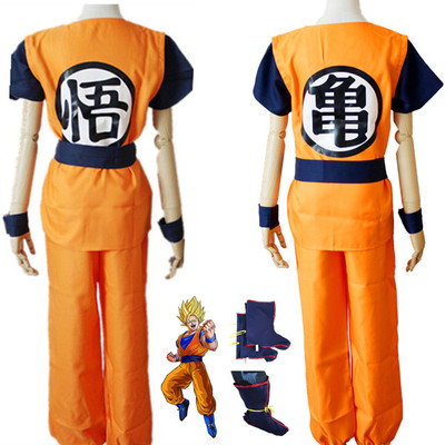 Dragon Ball Monkey Ya wood Uniforms Gohan Man Show Halloween party cosplay Clothing children