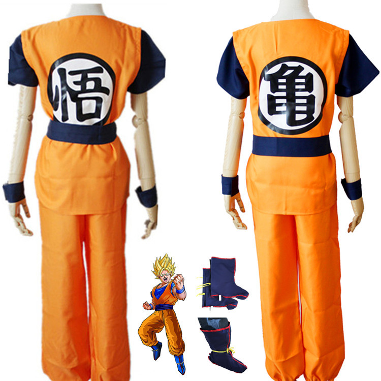 Dragon Ball Monkey Ya wood Uniforms Gohan Man Show Halloween party cosplay Clothing children