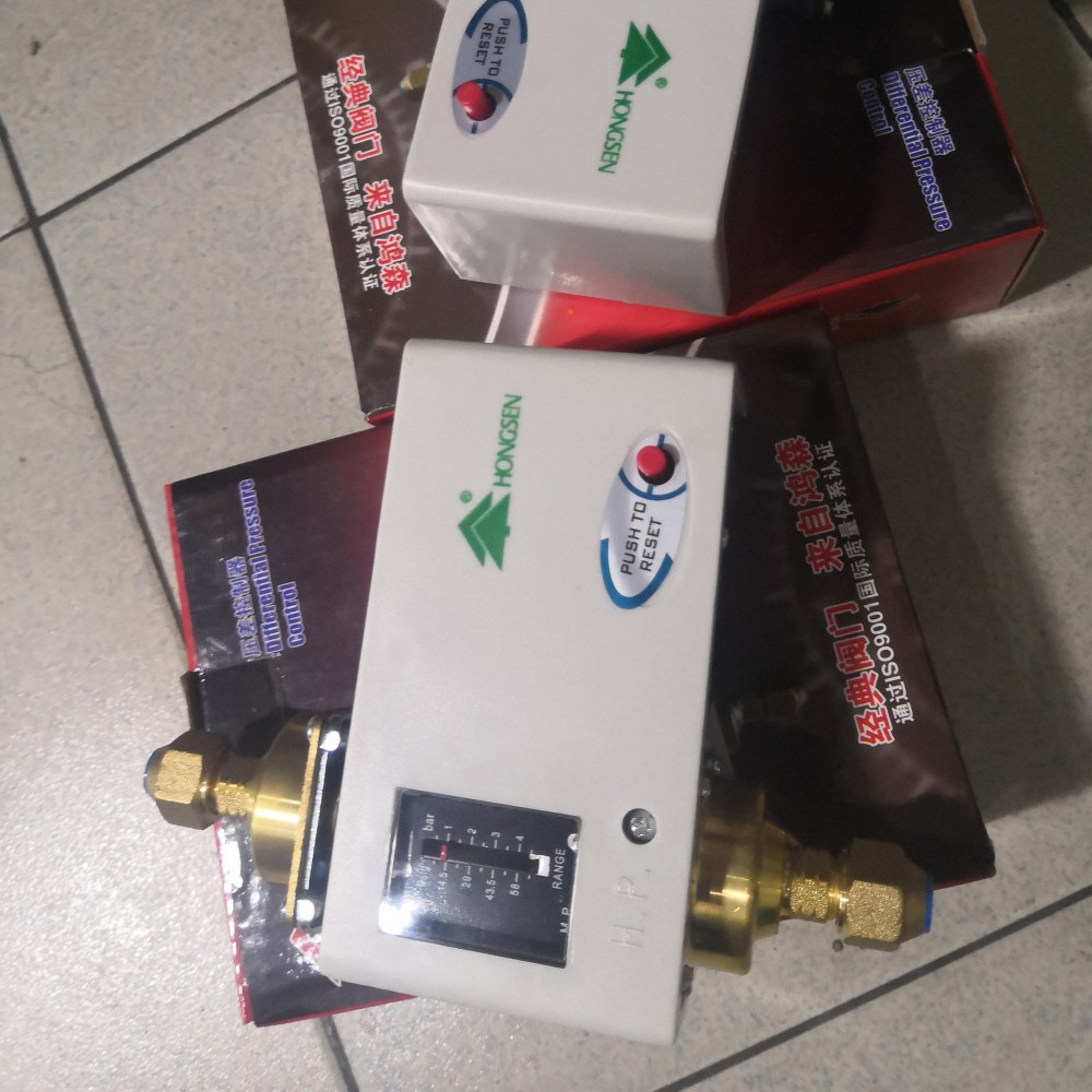 制冷机组冷库空调设备充油高低压力表油压差压力控制器双压控开关