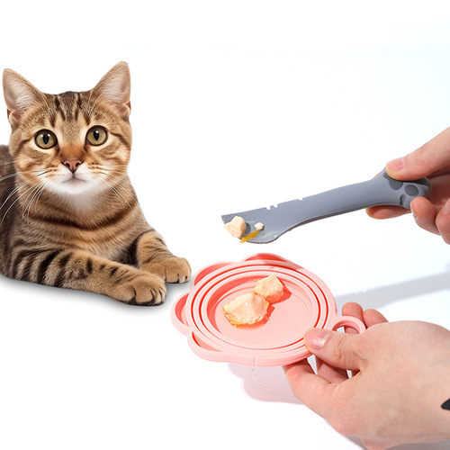 Cat Paw Can Opener Spoon Wet Food Cat Paw Stirring Spatula Pet Supplies Cross-border Wholesale