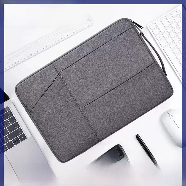 Velvet 14-Inch Briefcase 16inch with Inner Sleeve, Wear-Resistant, Cross-Border Exclusive, Customizable Logo, Portable Laptop Bag