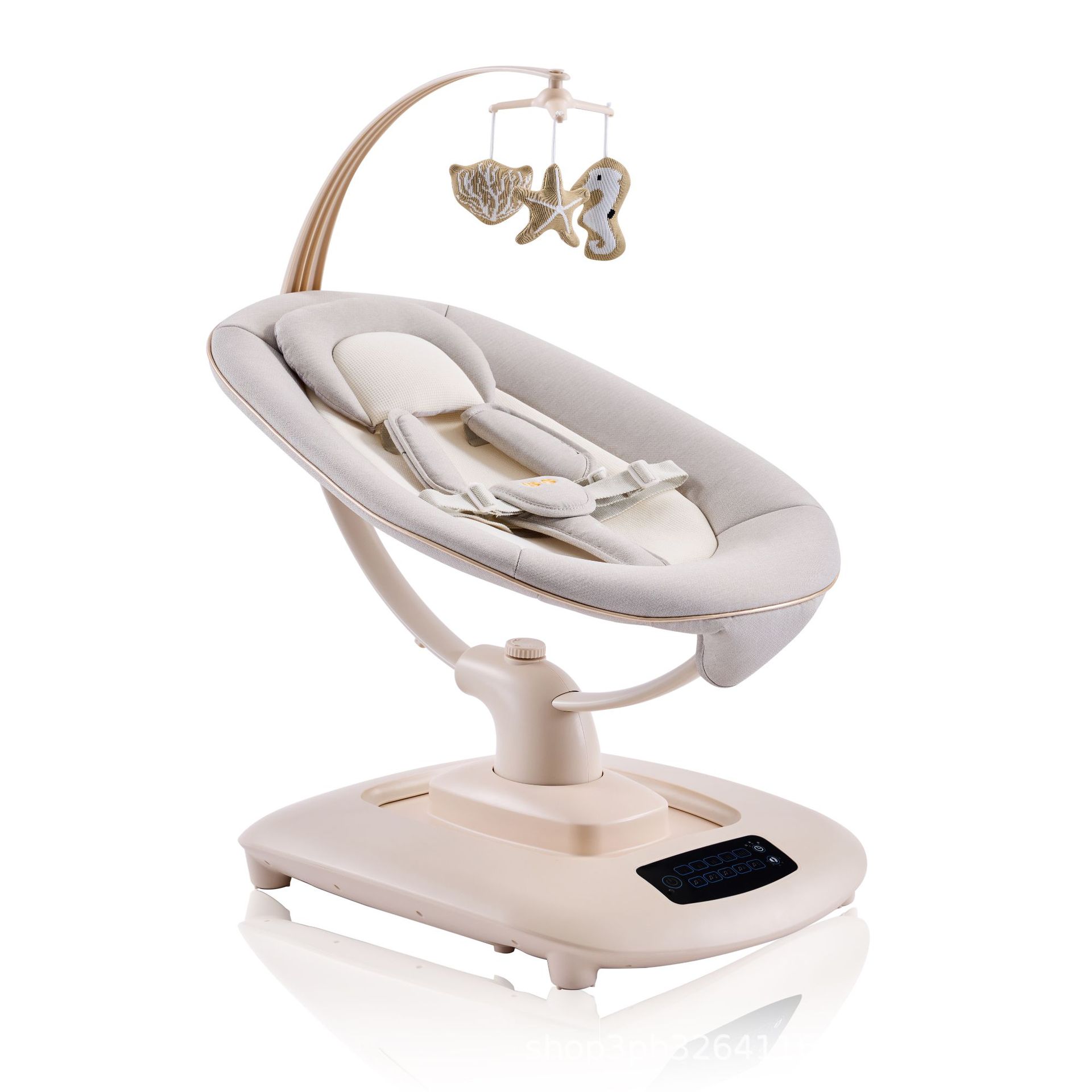 Mue Multifunctional Baby Rocking Chair Baby Sleeping Basket with Baby Artifact Coaxing Baby Sleep Cradle Smart Rocking Bed Ib802