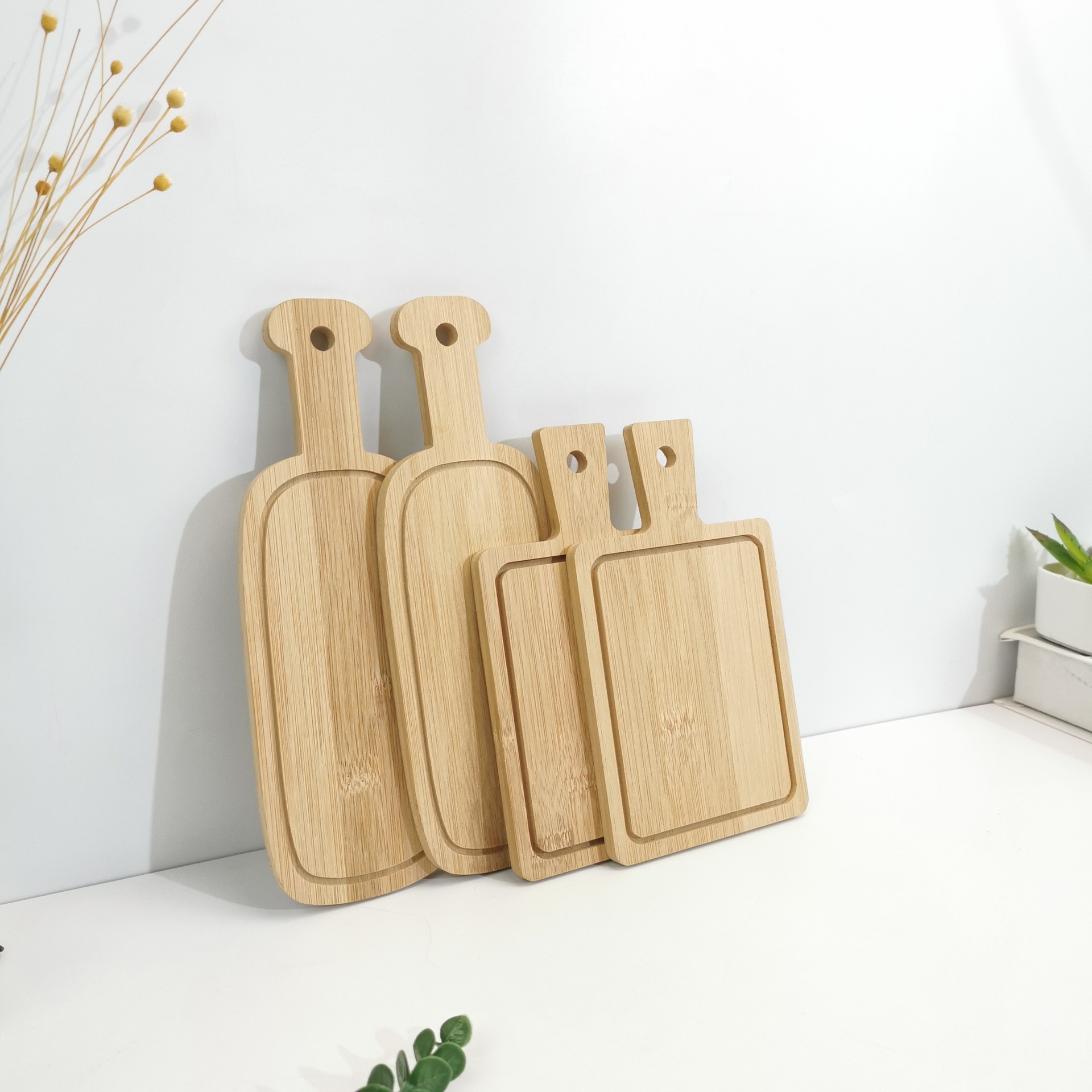 厂家供应酒店木制西餐盘披萨面包多规格木质创意托盘加印LOGO