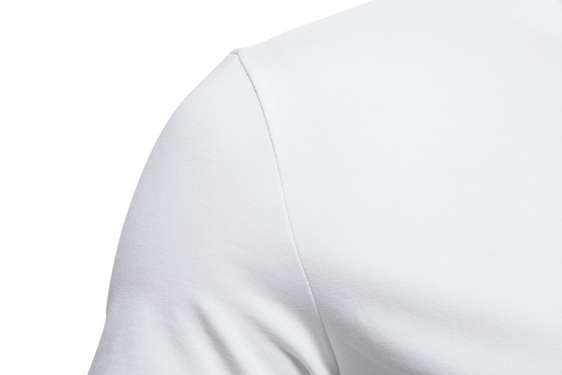 315g Weight Short Sleeve Sleeve Length Regular Sleeve Sleeve Type Polyester Fabric Type Regular Top Length T-shirt Tops Type Casual Occasion V Neck, Collarless Neckline Regular Fit Fit Type Solid Color Pattern Summer Season Men's Gender British Style Style Men's Solid Color T-shirt Men's Clothing 20