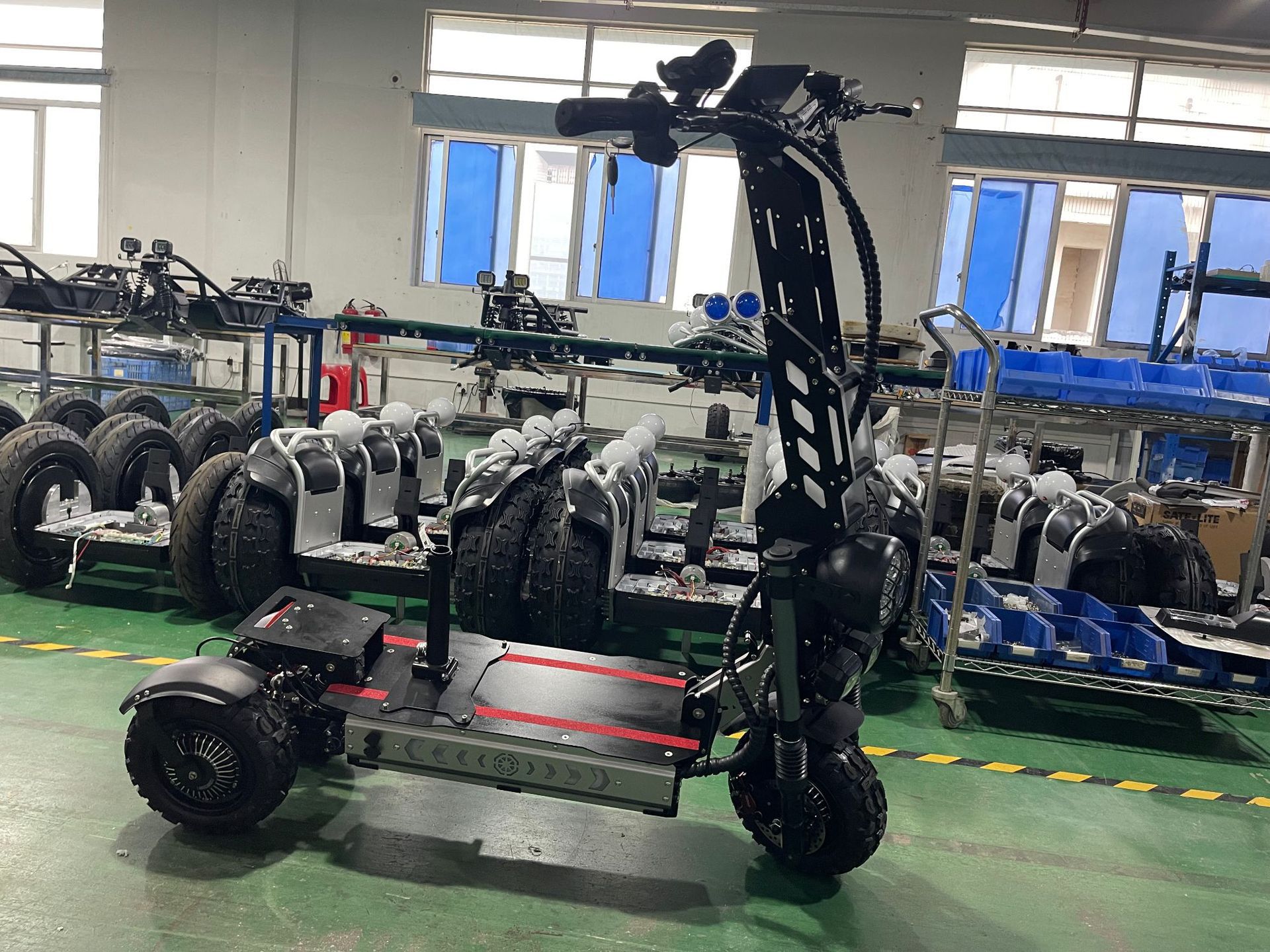 Retuol 11inch Three-Wheel Off-Road Electric Scooter Adult Folding High-Speed Scooter Dropshipping