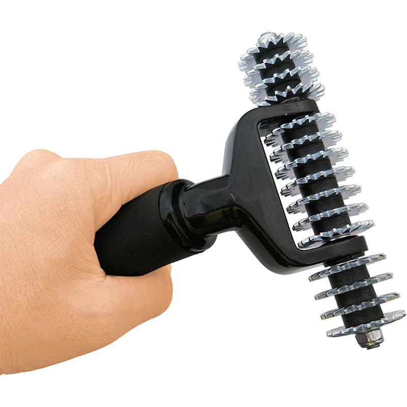 Cross-Border Carpet Laying Tools, Complete Set of Carpet Laying Carpet Press Wheels, Toothed Roller, Press Roller, Compaction Tools