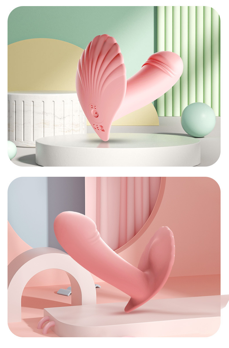 Wearable Remote Control Vibrator for Women, Silicone App-Controlled Small Massager, Pink — detail image 30