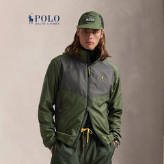 跨境 Ralph Lauren SS25 拉夫 连帽长袖高领拉链夹克外套男女同款