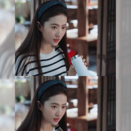 Go where the wind blows Liu Yifei Xu Hongdou's same style blue headband women's headband  new hair headband
