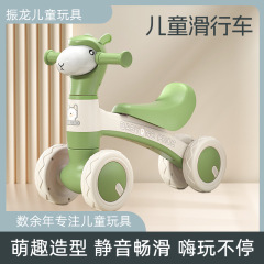 メーカー現物アルパカ子供スクーター四輪バランス車ヨーヨー1-3歳ベビーウォーカー