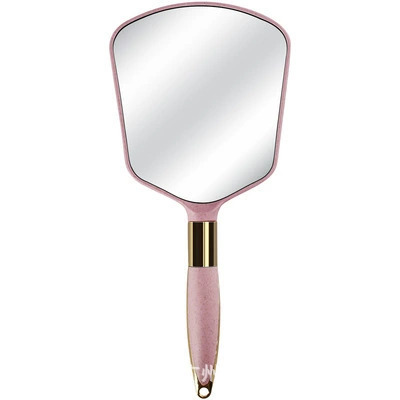 Подар_hand? Handle cosmetic mirror hand-held beauty European retro hand-held mirror clear portable tattoo makeup artist supplies tools
