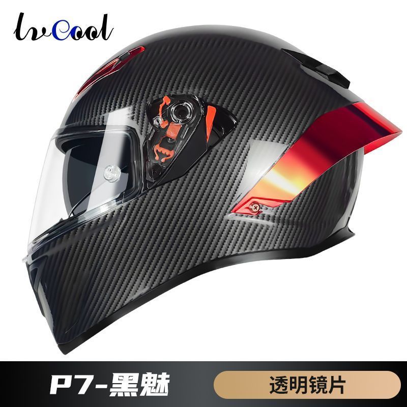 オートバイフルフェイスヘルメット 3c 認定オートバイヘルメットメンズオールシーズンカーボンファイバーキャップ 3c サイクリングヘルメット女性卸売|undefined