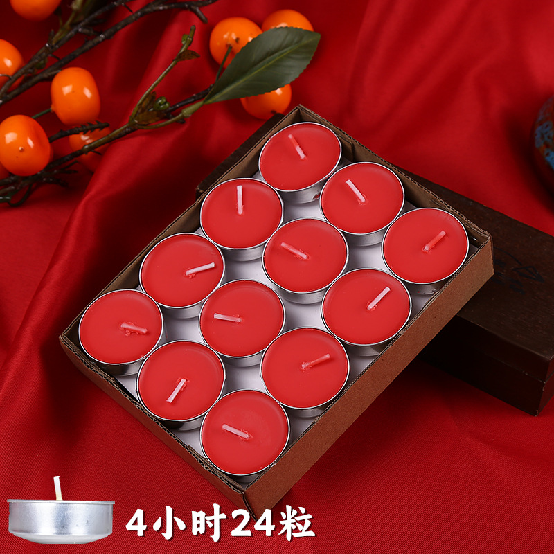 Lámpara de mantequilla 4 horas 100 cápsulas de carcasa de aluminio Lámpara de hoja larga