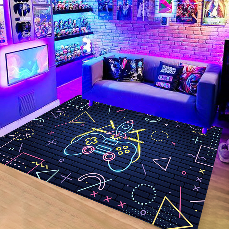 Máquina de juego transfronteriza Alfombra Hogar Sala de estar Alfombra Dormitorio Manta de cabecera Alfombra de decoración de sala de deportes electrónicos Alfombra de entrada