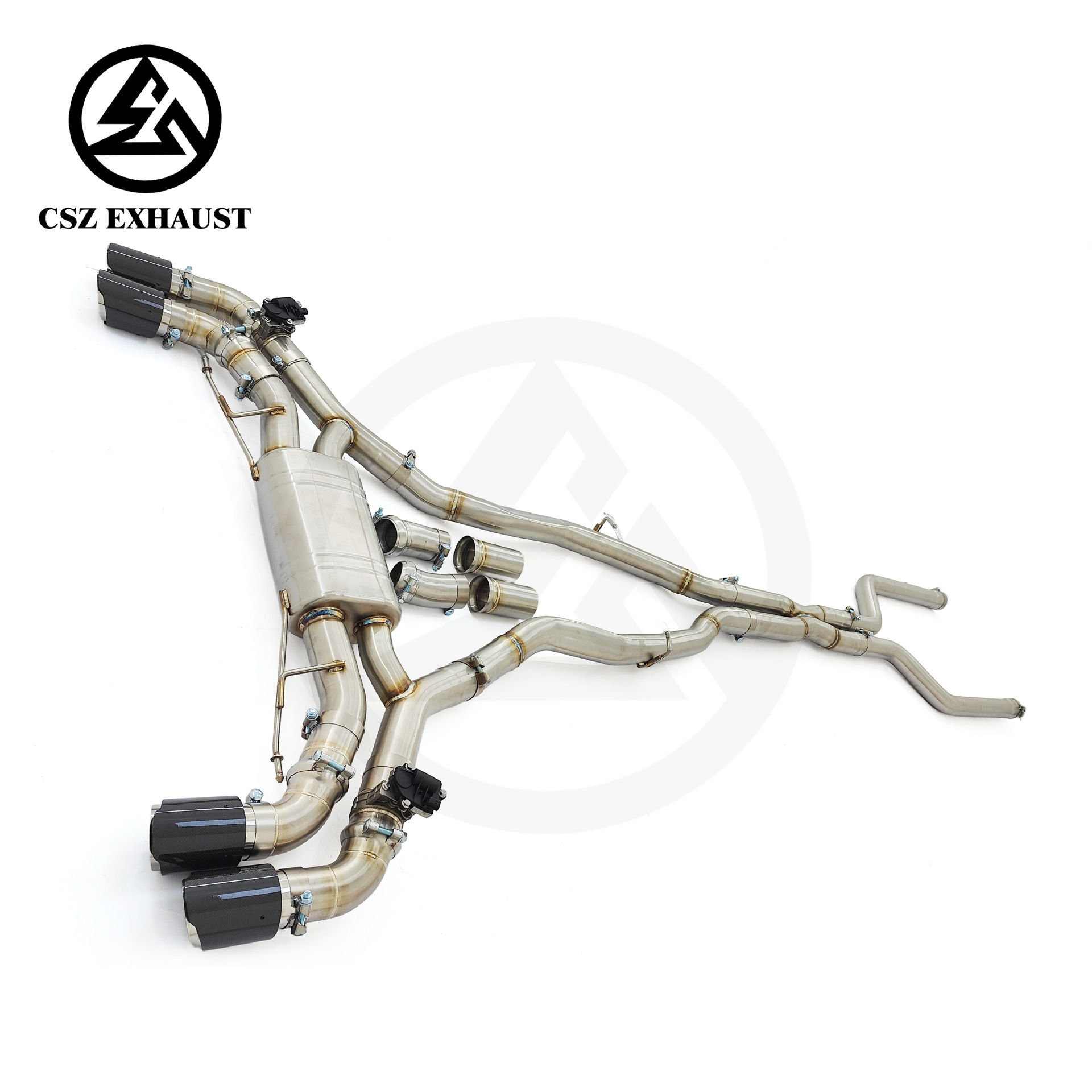 Suitable for BMW X5 X6 M50i G05 G06 V8 4.4T mid-rear exhaust system