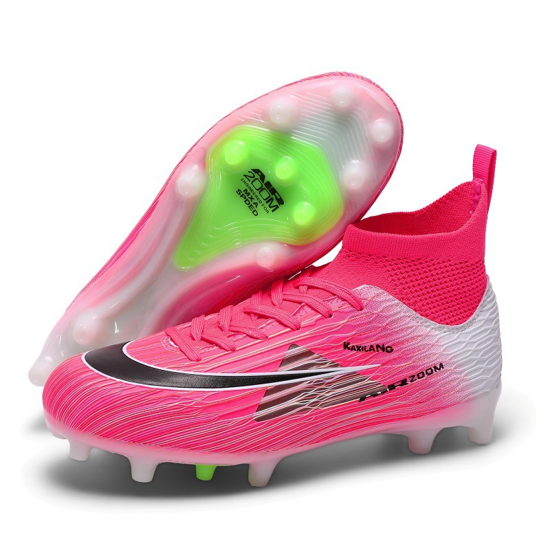 Zapatillas de Fútbol de Caña Alta TF de TPU Equilibrio para Césped Artificial y Fútbol