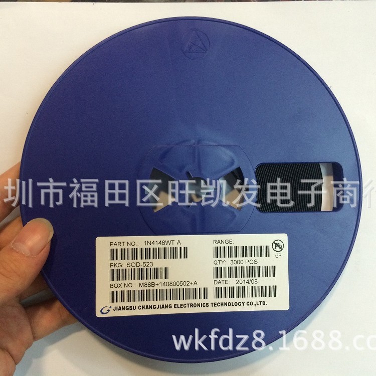 贴片开关二极管1N4148WT SOD-523 丝印A 原装正品现货 厂家直销