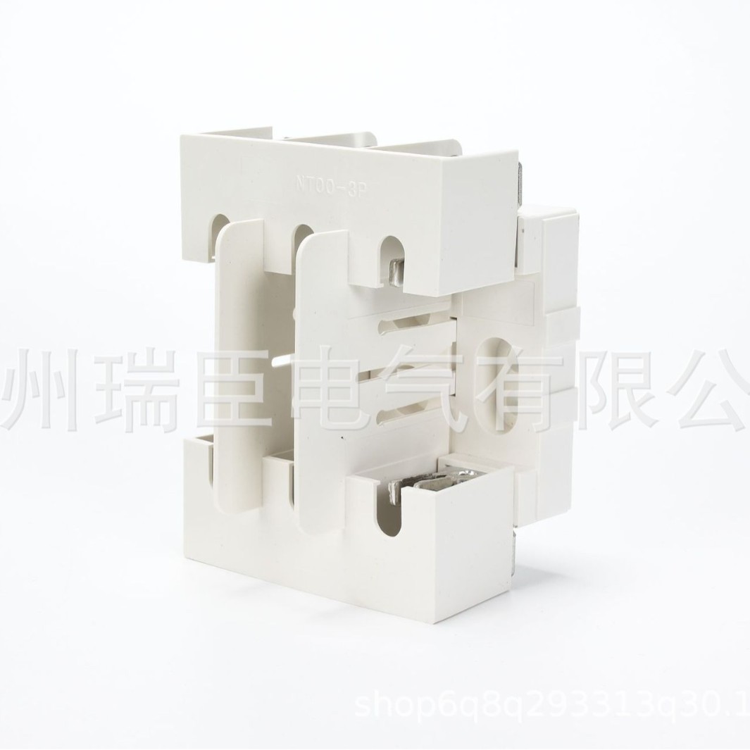余乐熔断器 低压熔断器NT00-3P 保险丝底座RT16-00