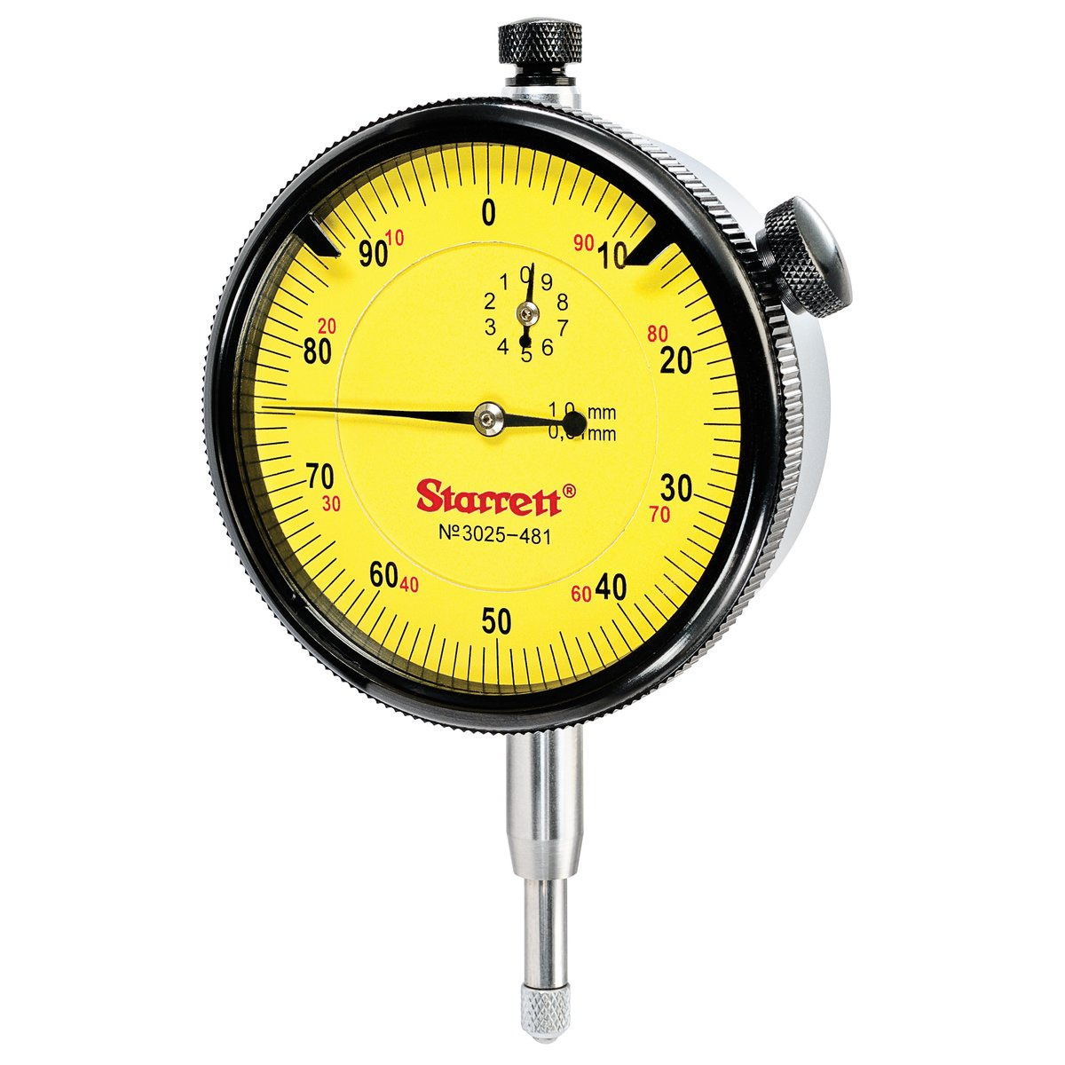 Starrett 3025系列表盘式指示表 3025-257J 3025-481 3025-481/5