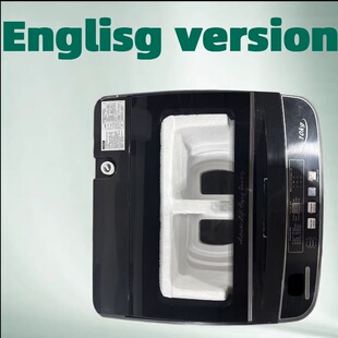 �羳 10kg English version washing machine ��EU / UK plug)