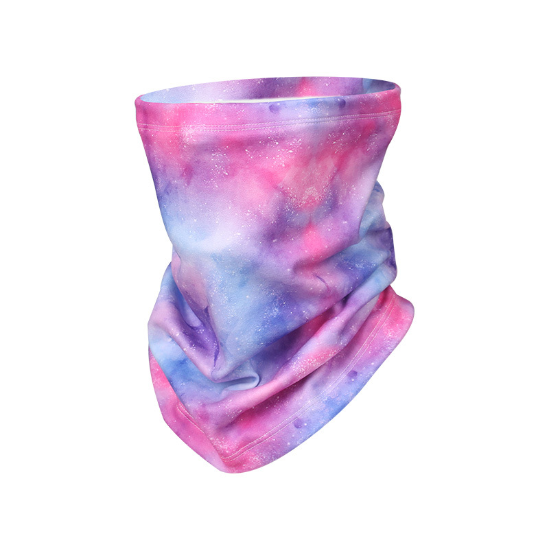 Cross-Border New Starry Sky Autumn and Winter Outdoor Ski Neck Warmer Neck Warmer for Men and Women Windproof and Cold Protection Face Protection Cycling Mask