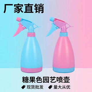 家用浇花糖果小喷壶园艺洒水壶气压式喷雾器小型压力浇水喷雾瓶