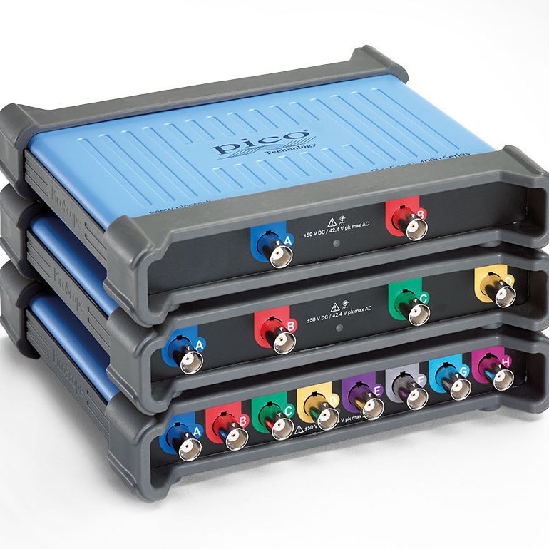 英国比克PICOSCOPE 4224A 4424A 4824A 2-8通道USB示波器量大价优