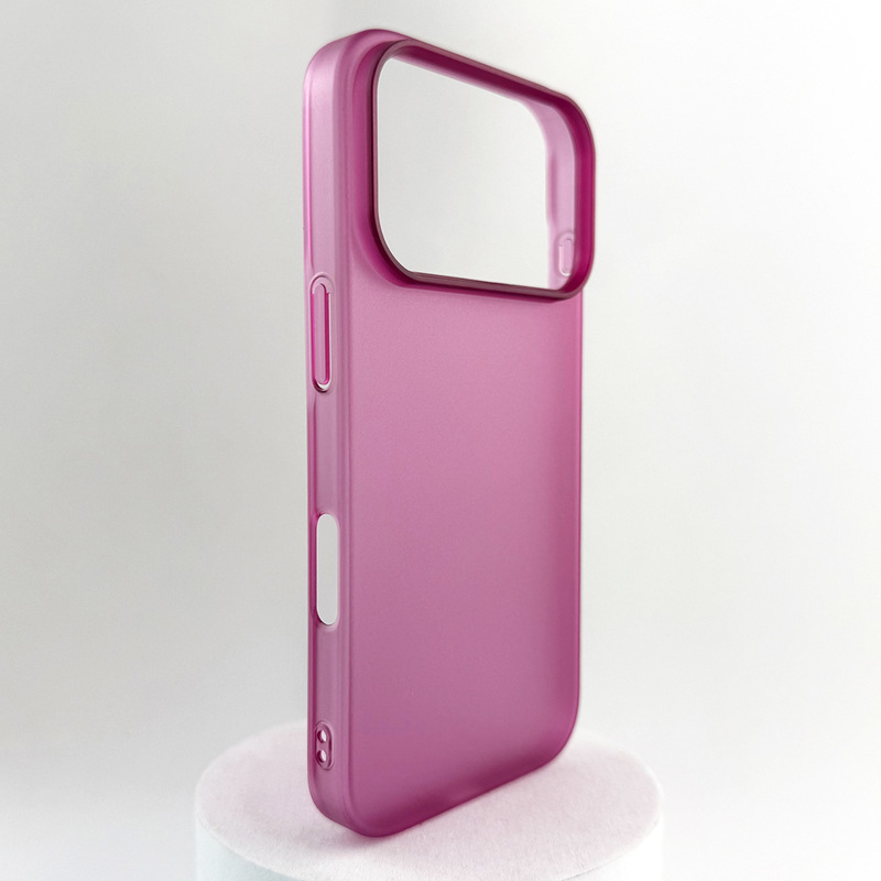 Wine Red 18Promax Apple Non-Yellowing Pc Matte 18Pro Mobile Phone Case Protective Cover 17Pro Ultra-Thin Suitable