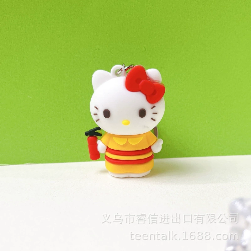 Hello kitty, карикатурный креатив ключодержа, подвеска, кот, подарок на день рождения