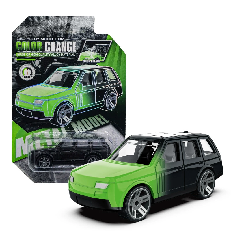 Changyang алюминиевая модель машины 1:64 - гоночная игрушка для мальчиков с термометром, металлический набор