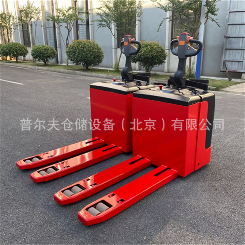 超窄加宽全电动搬运车8T经济型电动托盘搬运叉车电瓶地牛