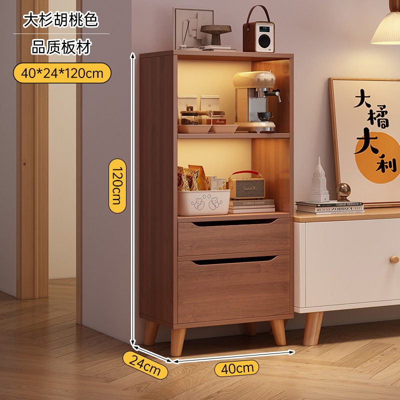 本棚の棚の木の脚の家庭用ロッカーの展示棚の寝室の客間の多層は壁に寄りかかって床にある本棚を収納します。|undefined