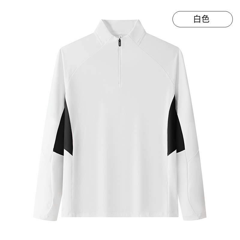 运动polo衫工作服教练服速干t恤体育生训练服长袖网球服男士定制|undefined