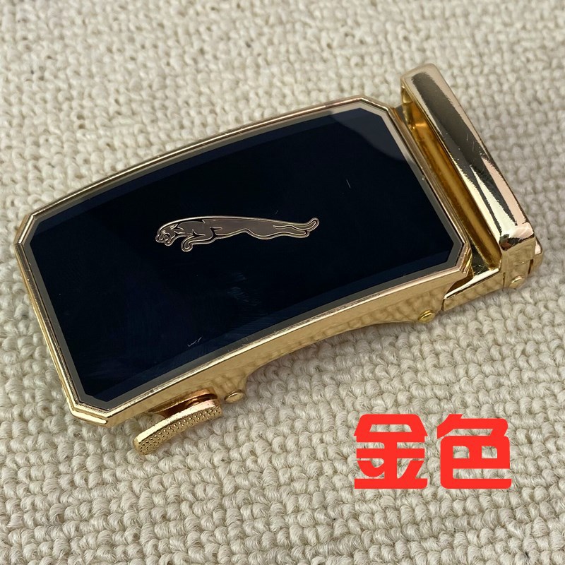锌合金实心自动扣头皮带腰带头滑道卡齿掐头品牌扣头厂家批发特价