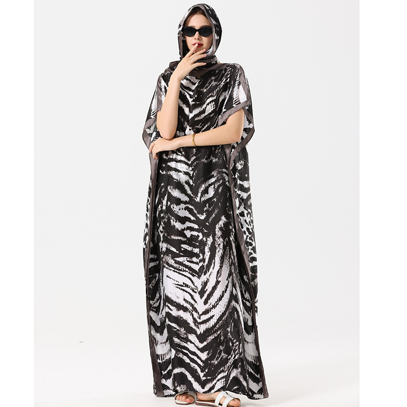 2025 primavera y verano nuevo Amazon venta rápida ropa malaya camisa de arena imitación seda brocado ropa de protección solar de vacaciones de playa